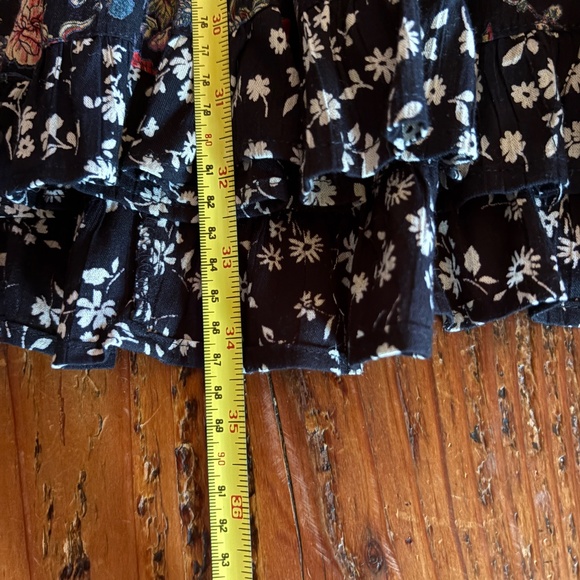 Angie Floral Babydoll Swing Dress in Size Small, White, Black, Red, Pink, India - Picture 7 of 7